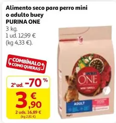 Purina One - Alimento Seco Para Perro Mini O Adulto Buey