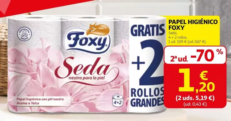 Foxy - Papel Higienico
