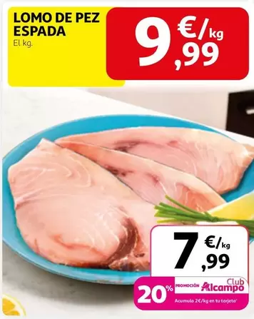 Lomo De Pez Espada