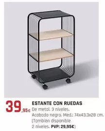 Estante Con Ruedas