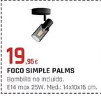 Foco Simple Palms