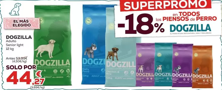 Dogzilla - Adulto Senior Light 
