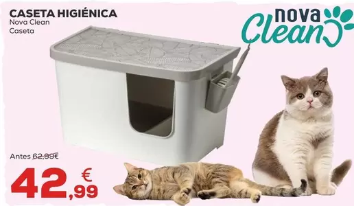 Nova Clean - Caseta Higiénica