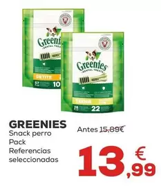 Greenies - Snack Perro 