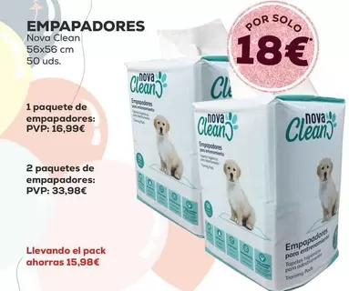 Nova Clean - Empapadores