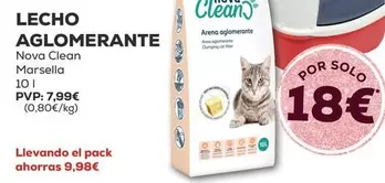 Nova Clean - Lecho Aglomerante