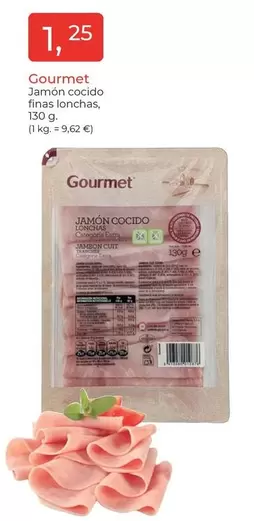 Gourmet - Jamon Cocido Finas Lonchas