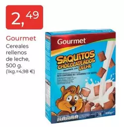 Gourmet - Cereales Rellenos De Leche