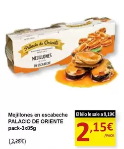 Palacio de Oriente - Mejillones En Escabeche