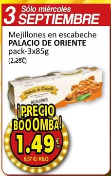 Palacio de Oriente - Mejillones En Escabeche
