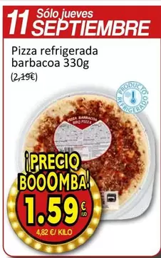 Pizza Refrigerada Barbacoa