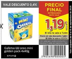 Lu - Galletas Oreo Mini