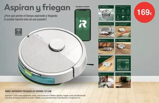 Roomba - Aspiran Y Friegas