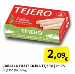 Tejero - Caballa Filete Oliva