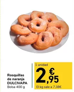 Dulcivapa - Rosquillas De Naranja