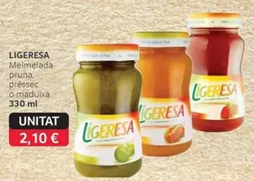 Ligeresa - Melmelada Pruna/ Pressec O Maduixa