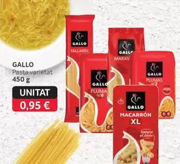 Gallo - Pasta Varietat