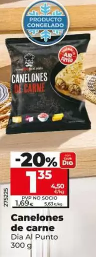 Dia Al Punto - Canelones De Carne 