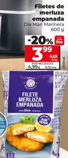 Dia Mari Marinera - Filetes De Merluza Empanada
