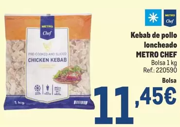 chef select - Kebab De Pollo Loncheado