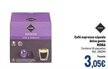 Rioba - Cafe Espresso Capsula Dolce Gusto