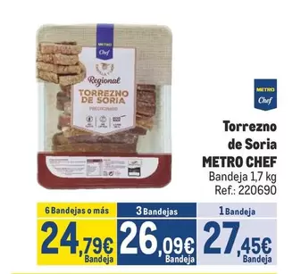 Chef - Metro  Torrezno De Soria