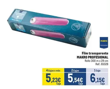 makro - Film Transparente