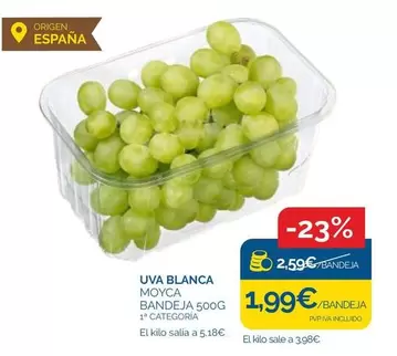 origen - Uva Blanca