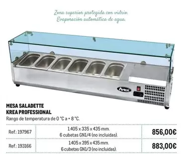 Mesa Saladette Professional