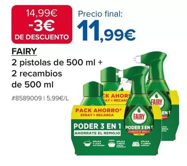 Fairy - 2 Pistolas De + 2 Recambios