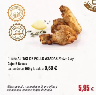 abordo - Alitas De Pollo Asadas