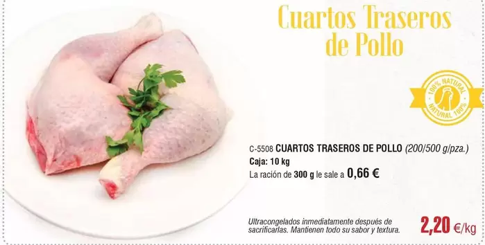 Cuartos Traseros De Pollo