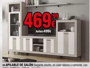 Blanco - Apilable De Salón