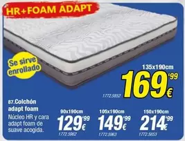 HR - Colchon Adapt Foam