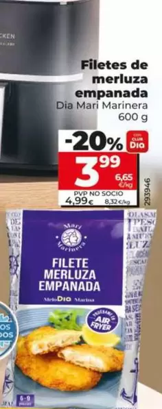 Dia Mari Marinera - Filetes De Merluza Empanada