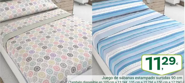 Juego De Sábanas Estampado Surtidas
