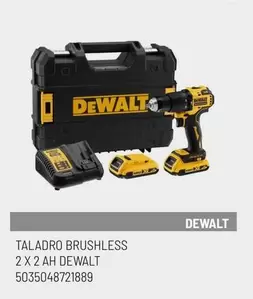 Dewalt - Taladro Brushless 2 X 2 Ah