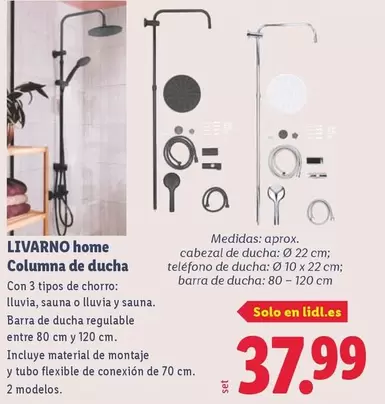 Livarno Home - Columna De Ducha 
