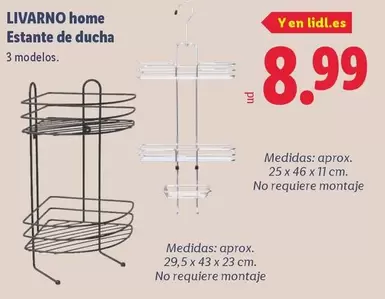 Livarno Home - Estante De Ducha 