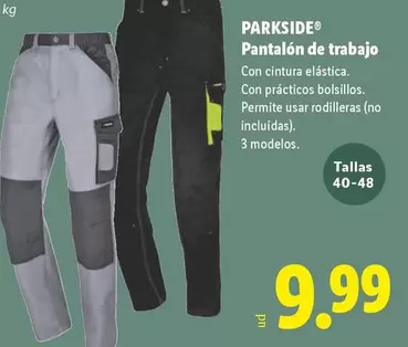 Parkside - Pantalón De Trabajo
