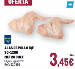 chef select - Alas De Pollo Iqf