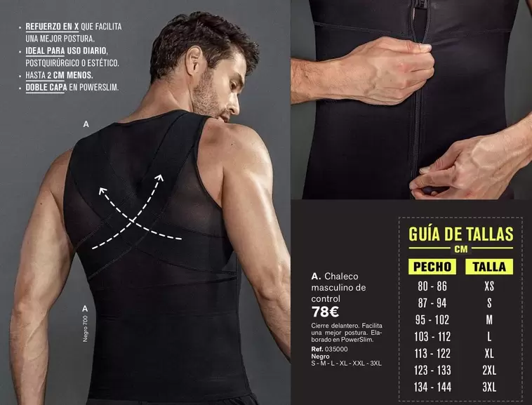 Chaleco Masculino De Control