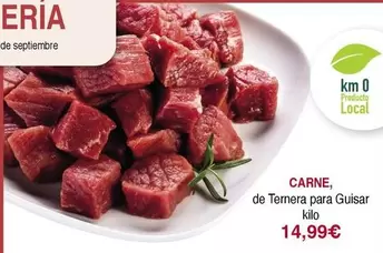 Carne, De Ternera Para Guisar