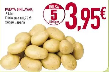origen - Patata Sin Lavar