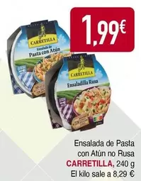 Carretilla - Ensalada De Pasta Con Atun No Rusa