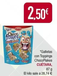 Cuétara - Galletas Con Toppings Choco Flakes