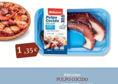 Rikisssimo - Pulpo Cocido