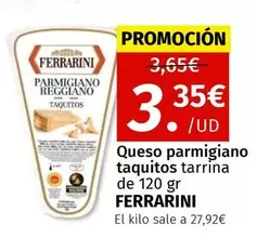 Ferrarini - Queso Parmigiano Taquitos 