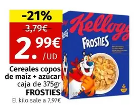 Kellogg's - Cereales Copos De Maiz + Azucar Frosties
