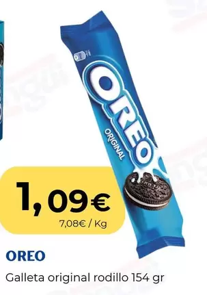 Oreo - Galleta Original Rodillo